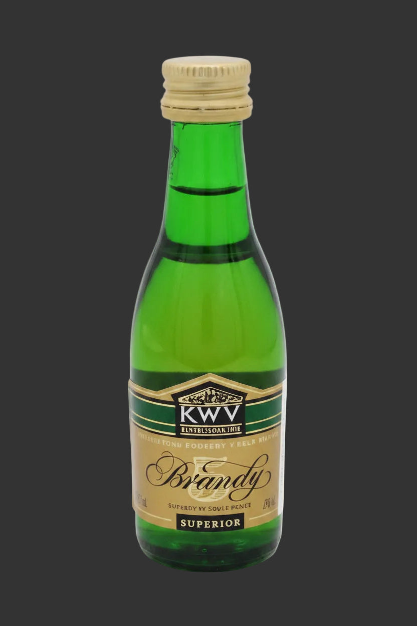 KWV Brandy Superior miniature bottle