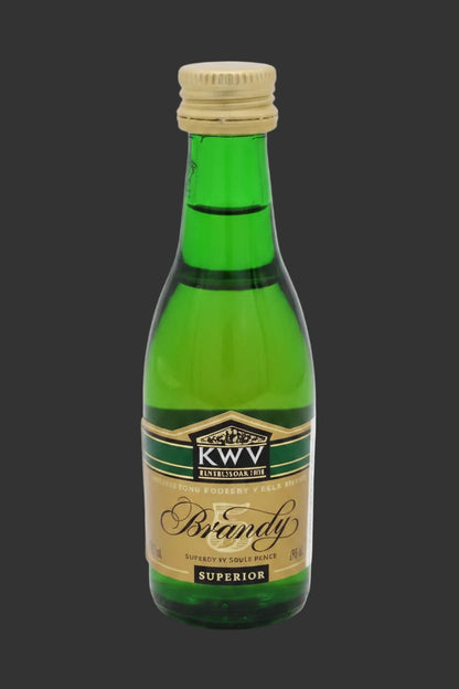 KWV Brandy Superior miniature bottle