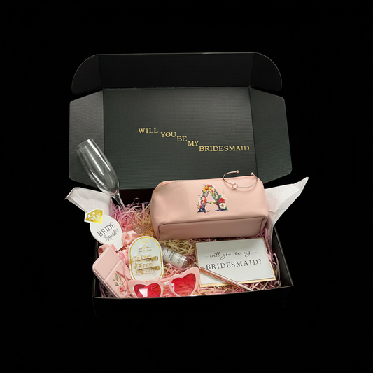 Bridesmaid Box Angled - Black BG